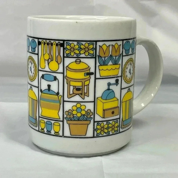 Retro Style Vintage Kitchen Coffee Mug - Picture 1 of 5